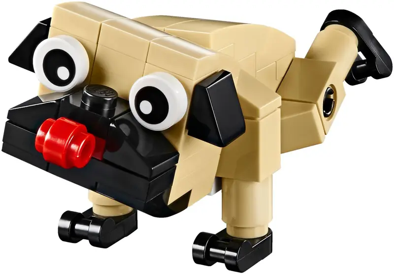 LEGO 30542 Uroczy mops zdjęcie 3
