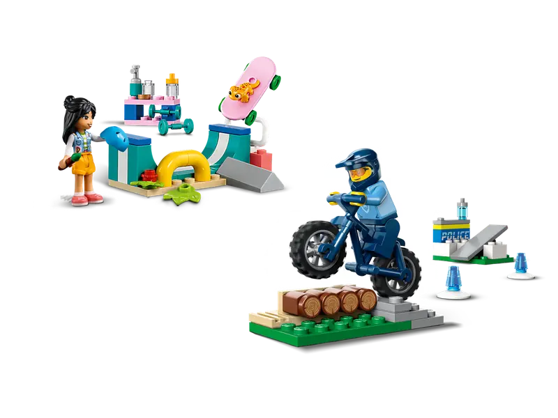 LEGO 30638 Police Bicycle Training & Skate Ramp