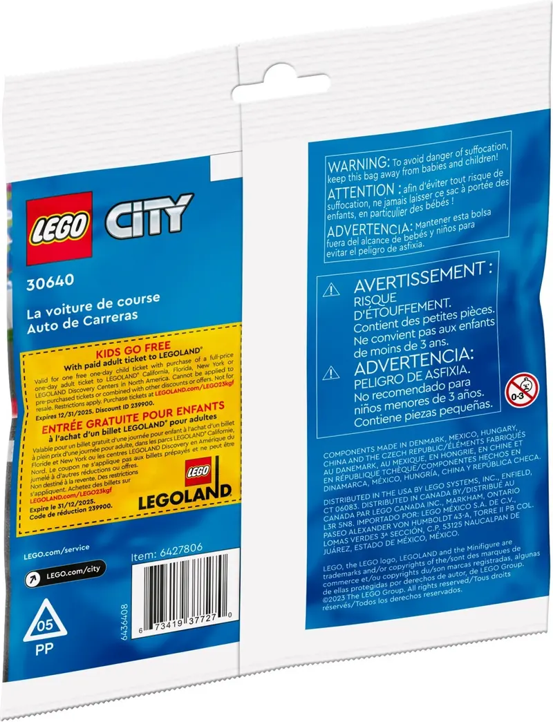 LEGO 30640 Samochód wyścigowy zdjęcie 3