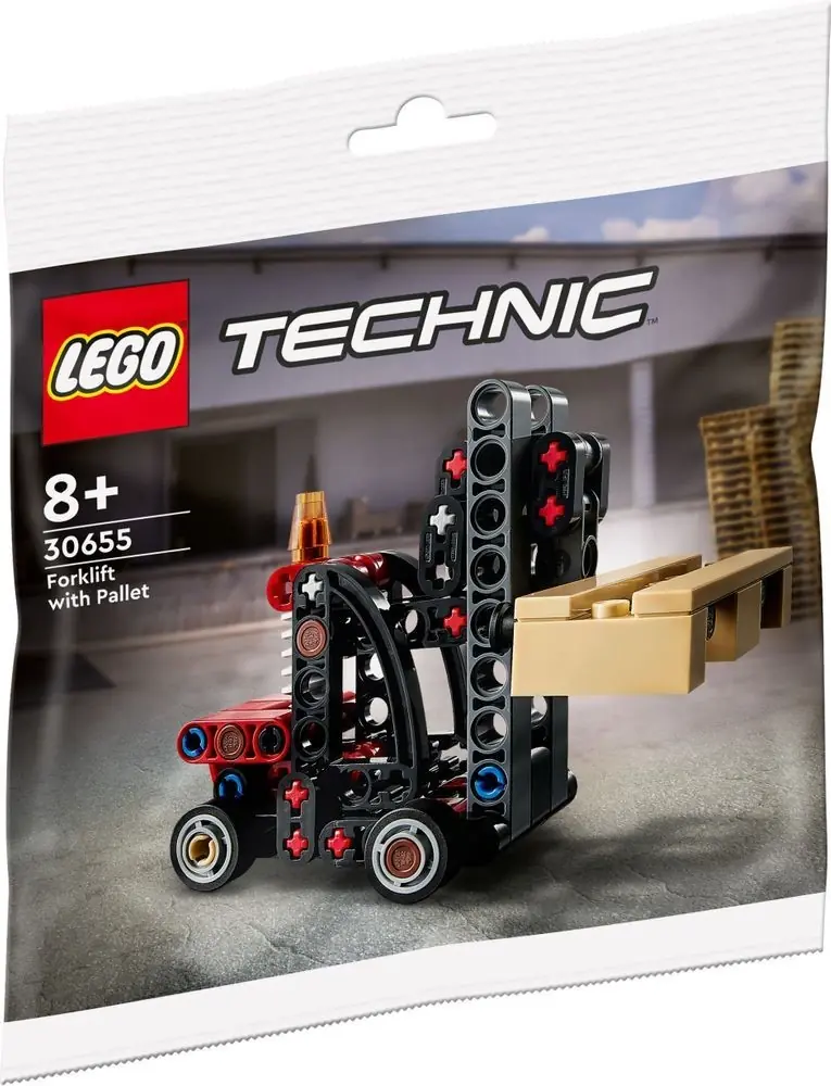 LEGO 30655 Wózek widłowy z paletą zdjęcie 2