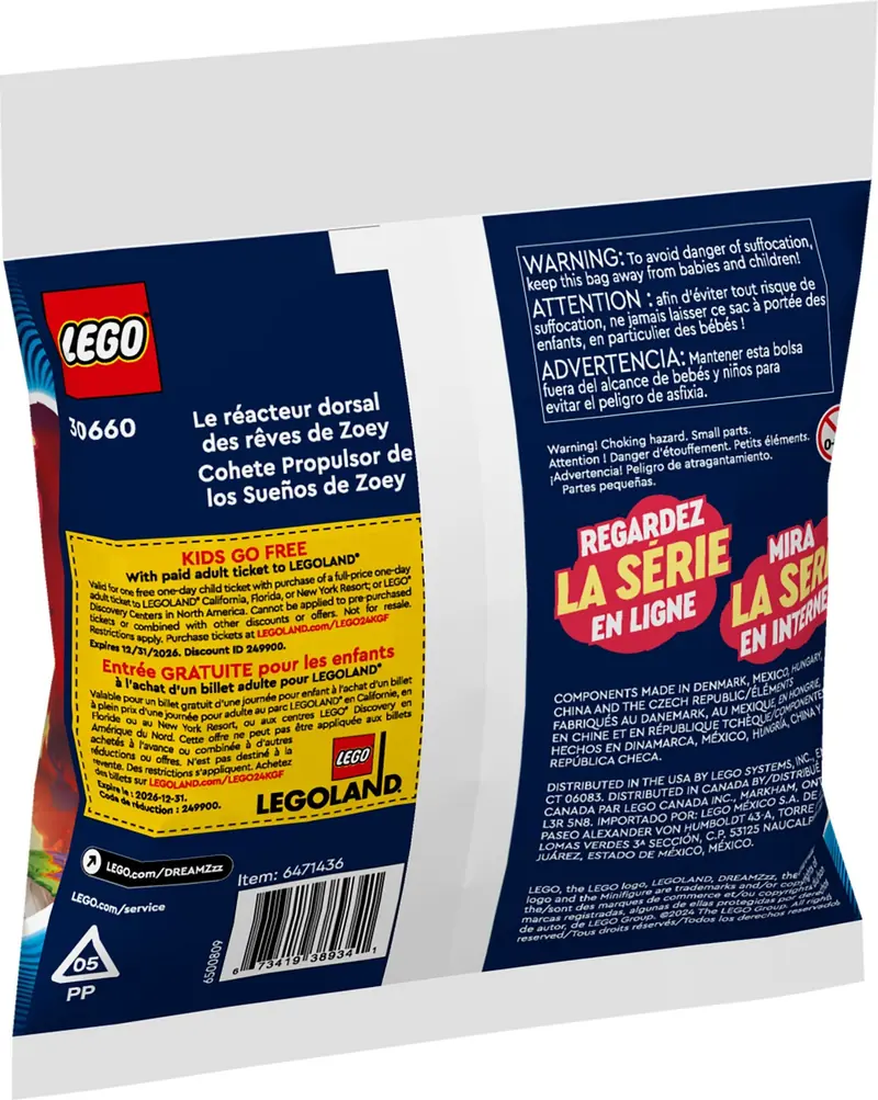 LEGO 30660 Plecak odrzutowy z dopalaczami Zoey zdjęcie 3