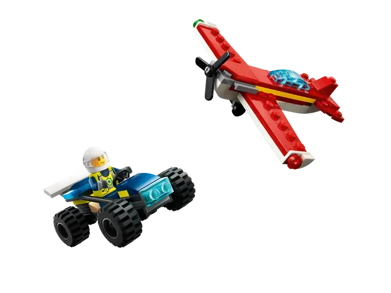 LEGO 30664 City Police Off-Road Buggy Car and 3in1 Red Plane