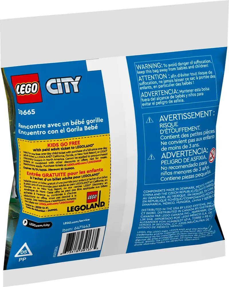 LEGO 30665 Spotkanie z małym gorylem zdjęcie 3