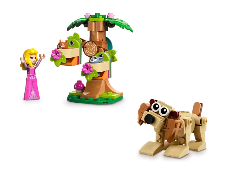 LEGO 30666 Aurora’s Forest Playground and 3in1 Gift Animals