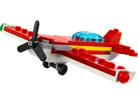 LEGO 30669 Kultowy czerwony samolot