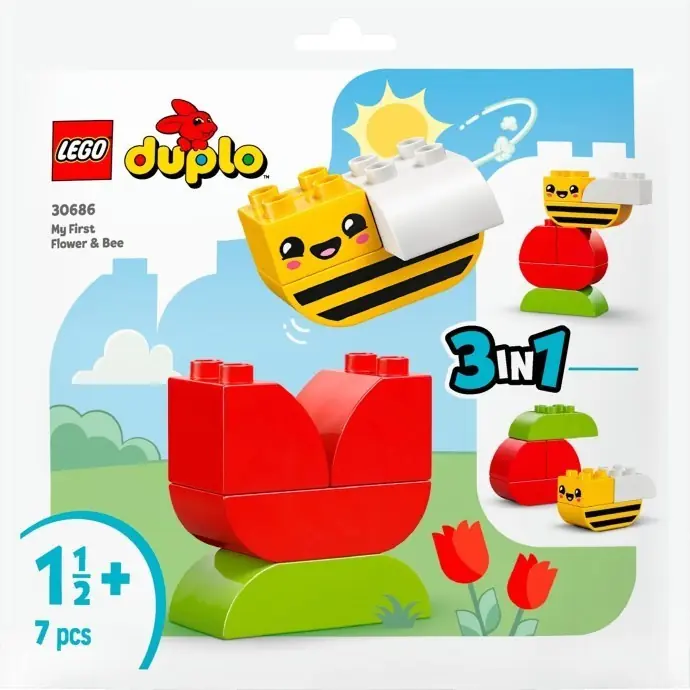 LEGO 30686 Mój pierwszy kwiatek i pszczoła zdjęcie 2