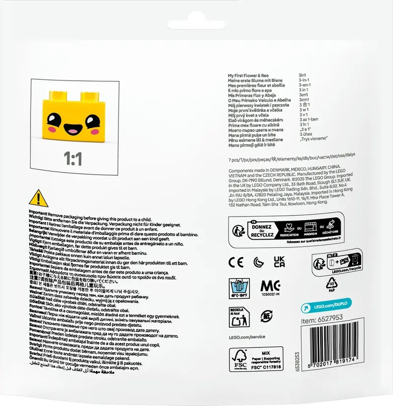 LEGO 30686 Mój pierwszy kwiatek i pszczoła zdjęcie 3
