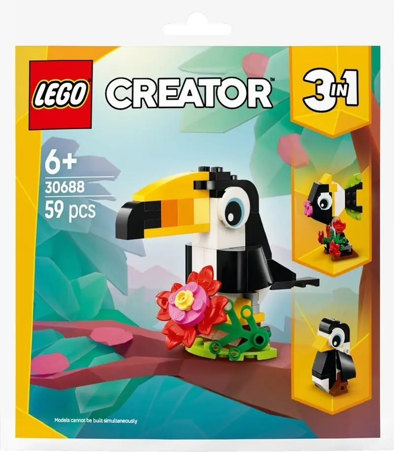 LEGO 30688 Tropikalny tukan zdjęcie 2