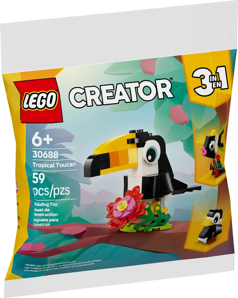 LEGO 30688 Tropikalny tukan zdjęcie 3