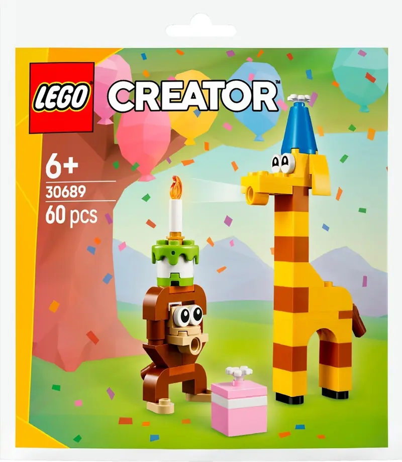 LEGO 30689 Urodzinowe zwierzaki zdjęcie 5