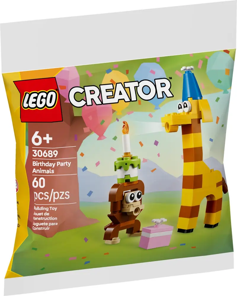 LEGO 30689 Urodzinowe zwierzaki zdjęcie 2