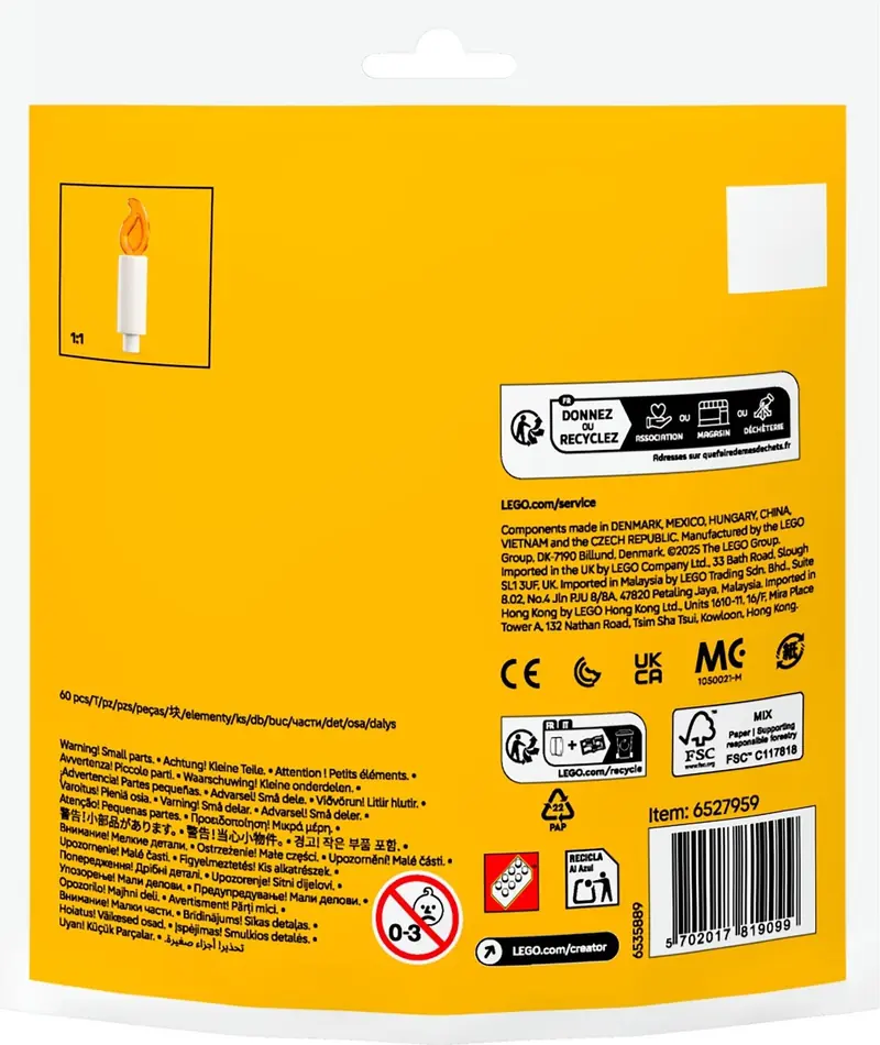 LEGO 30689 Urodzinowe zwierzaki zdjęcie 4