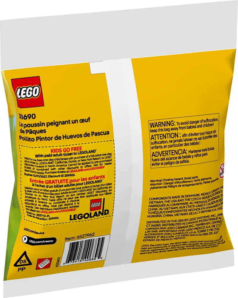 LEGO 30690 Malowanie pisanek z kurczaczkiem zdjęcie 4