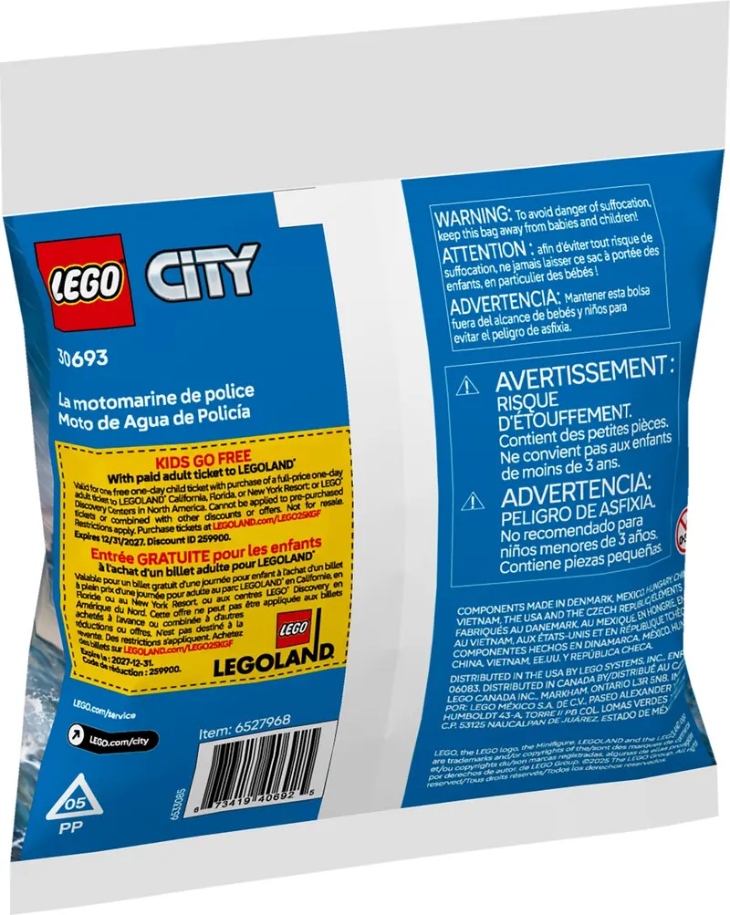 LEGO 30693 Policyjny skuter wodny zdjęcie 3
