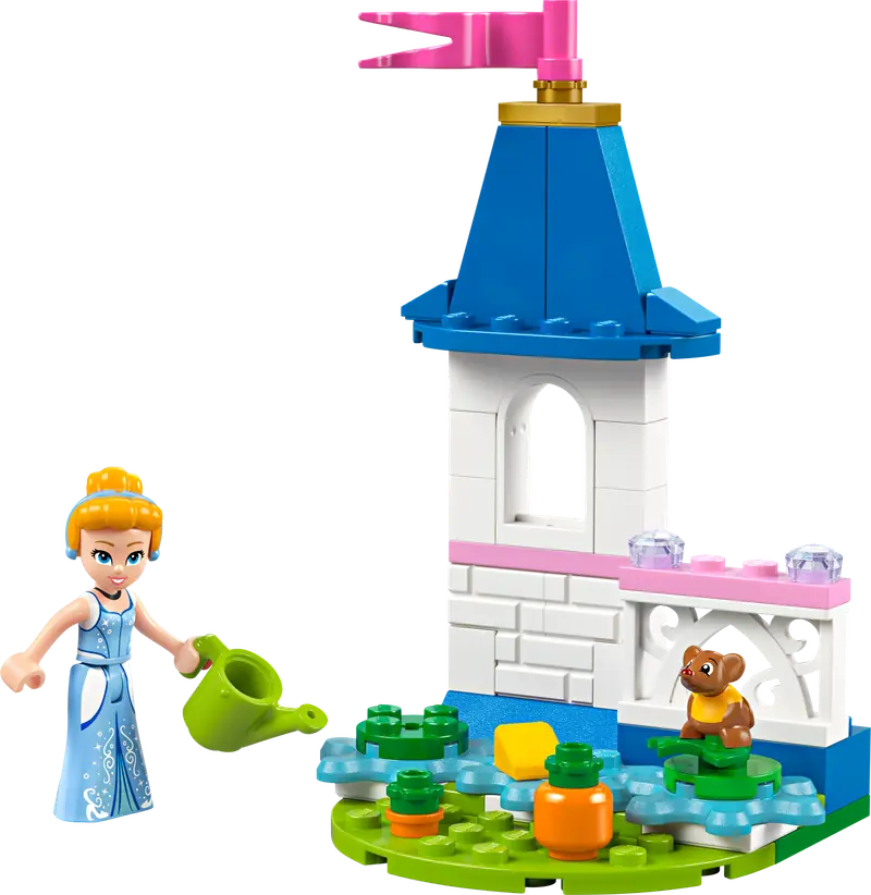 LEGO 30695 Miniaturowy zamek Kopciuszka z ogrodem