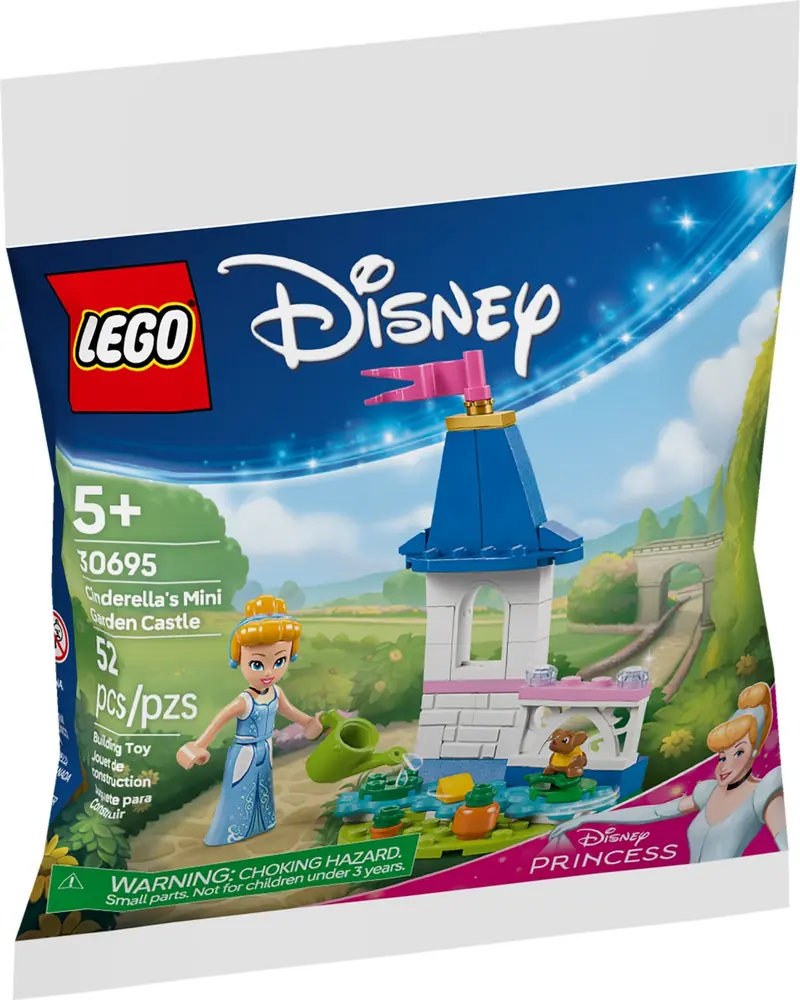 LEGO 30695 Miniaturowy zamek Kopciuszka z ogrodem zdjęcie 2