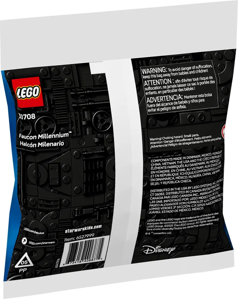 LEGO 30708 Minimodel Sokoła Millennium zdjęcie 2