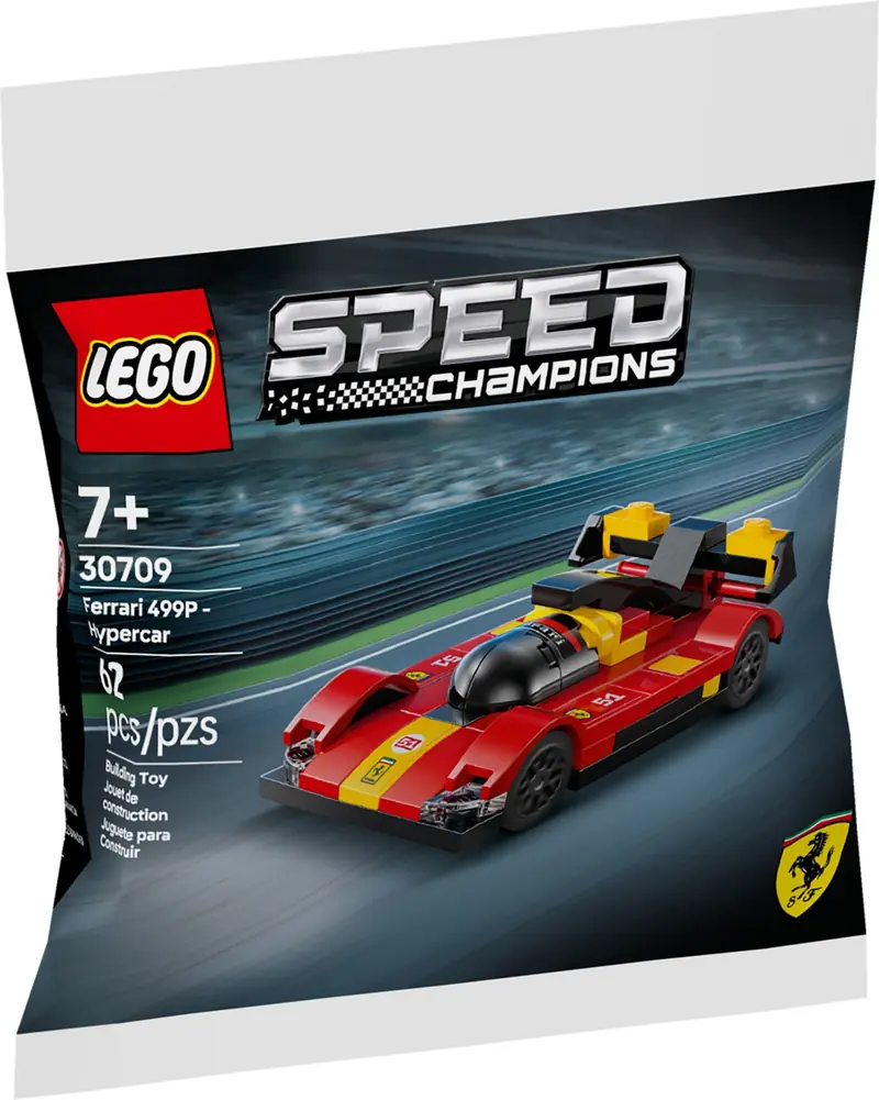 LEGO 30709 Ferrari 499P – hipersamochód zdjęcie 5