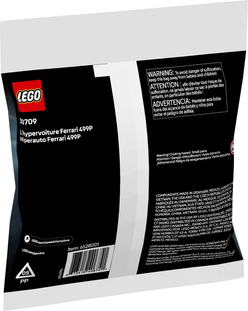 LEGO 30709 Ferrari 499P – hipersamochód zdjęcie 2