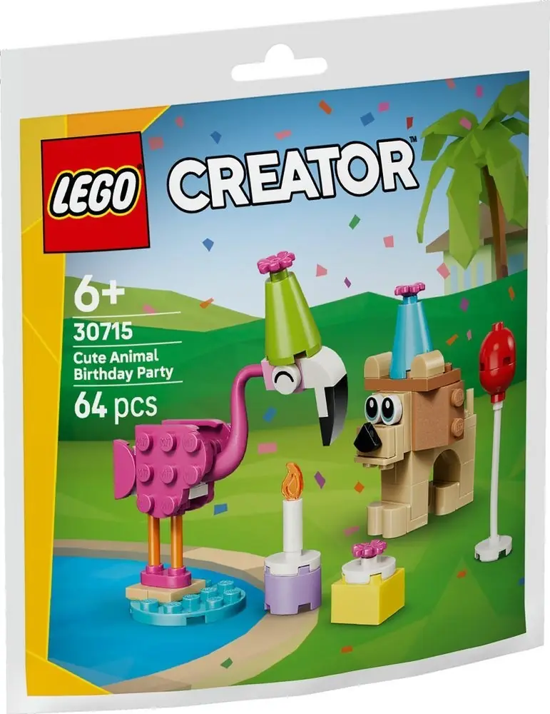 LEGO 30715 Przyjęcie urodzinowe z uroczymi zwierzątkami zdjęcie 2