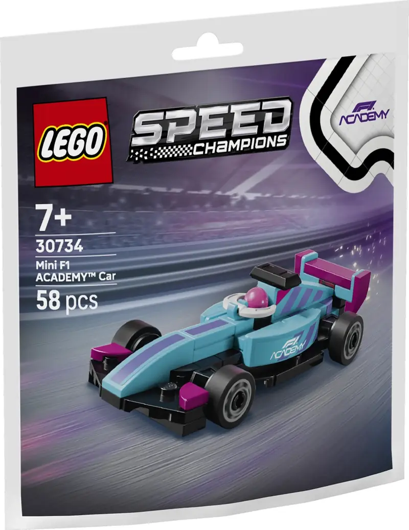 LEGO 30734 Mały bolid F1 ACADEMY zdjęcie 3
