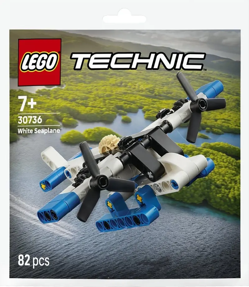 LEGO 30736 Biały wodnosamolot zdjęcie 3