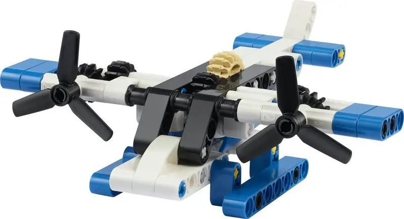 LEGO 30736 Biały wodnosamolot