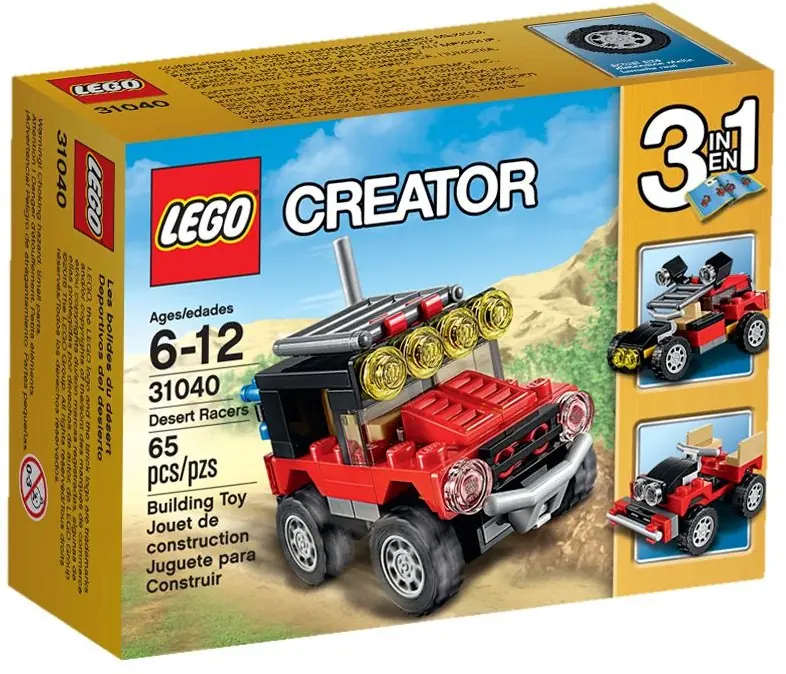 LEGO 31040 Pustynne wyścigówki zdjęcie 2