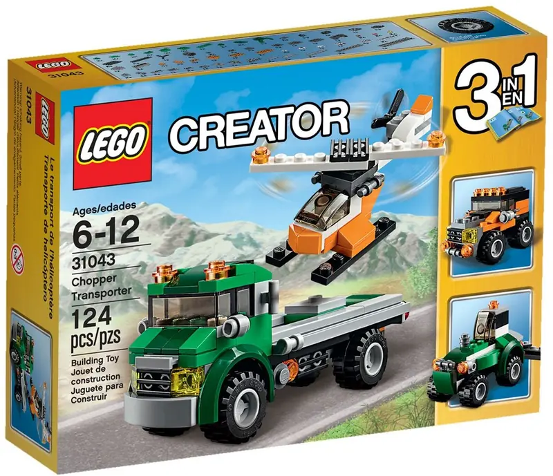 LEGO 31043 Transporter helikopterów zdjęcie 2