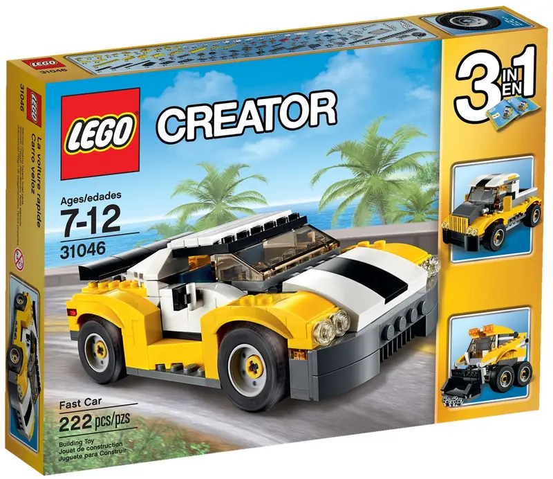 LEGO 31046 Samochód wyścigowy zdjęcie 2