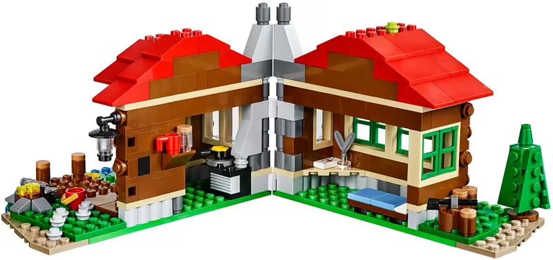 LEGO 31048 Chatka nad jeziorem zdjęcie 5
