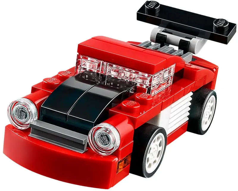 LEGO 31055 Czerwona wyścigówka zdjęcie 3