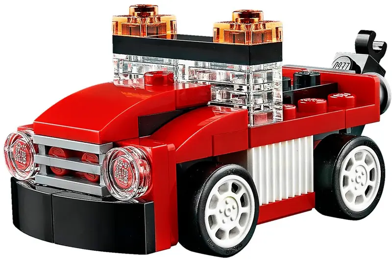 LEGO 31055 Czerwona wyścigówka zdjęcie 5