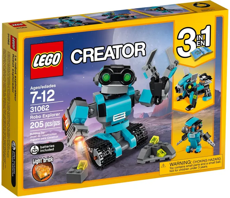 LEGO 31062 Robot-odkrywca zdjęcie 2