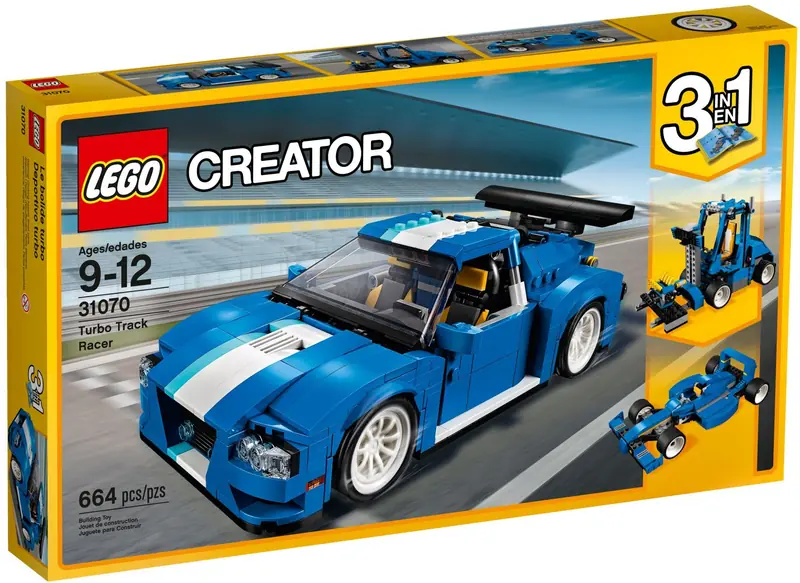 LEGO 31070 Track Racer Turbo zdjęcie 2
