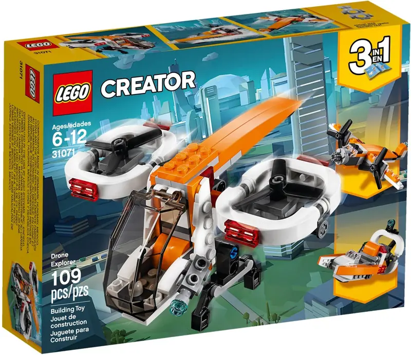 LEGO 31071 Dron badawczy zdjęcie 2