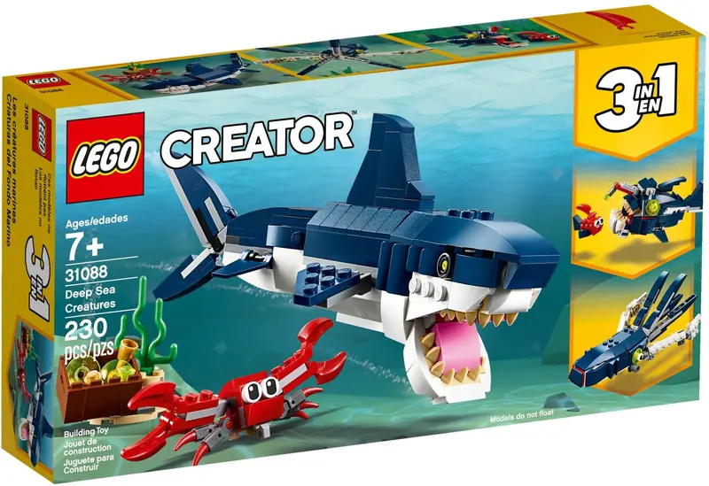 LEGO 31088 Morskie stworzenia zdjęcie 2
