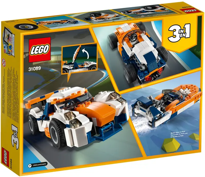 LEGO 31089 Słoneczna wyścigówka zdjęcie 7
