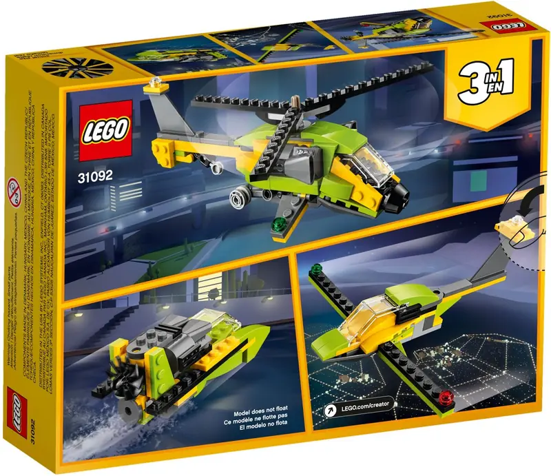 LEGO 31092 Przygoda z helikopterem zdjęcie 5