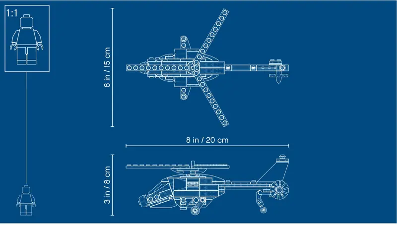 LEGO 31092 Przygoda z helikopterem zdjęcie 6