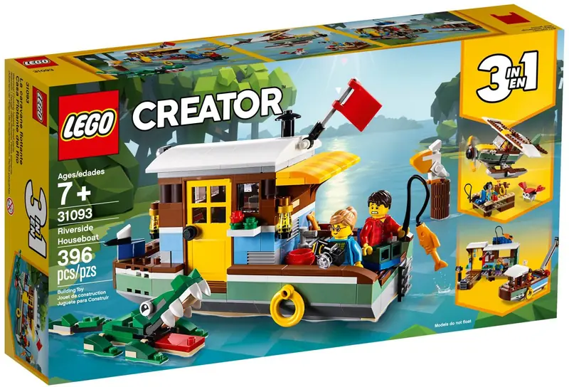 LEGO 31093 Łódź mieszkalna zdjęcie 2