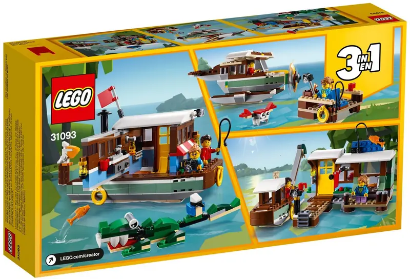 LEGO 31093 Łódź mieszkalna zdjęcie 5