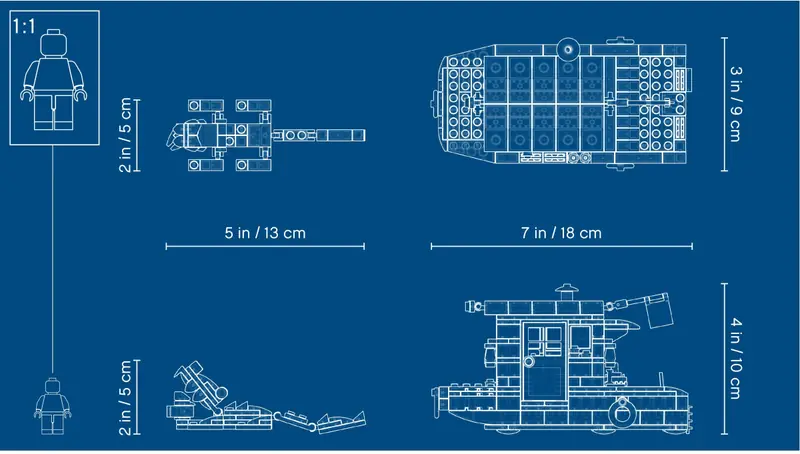 LEGO 31093 Łódź mieszkalna zdjęcie 6