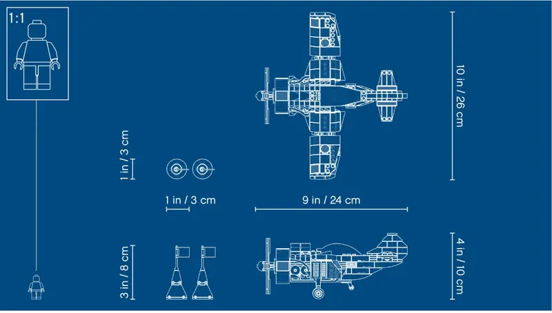 LEGO 31094 Samolot wyścigowy zdjęcie 6