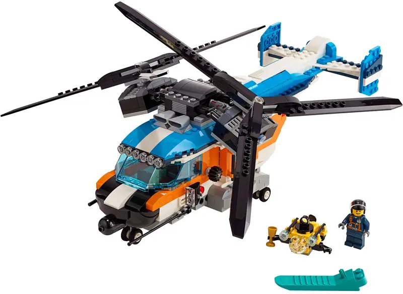 LEGO 31096 Śmigłowiec dwuwirnikowy
