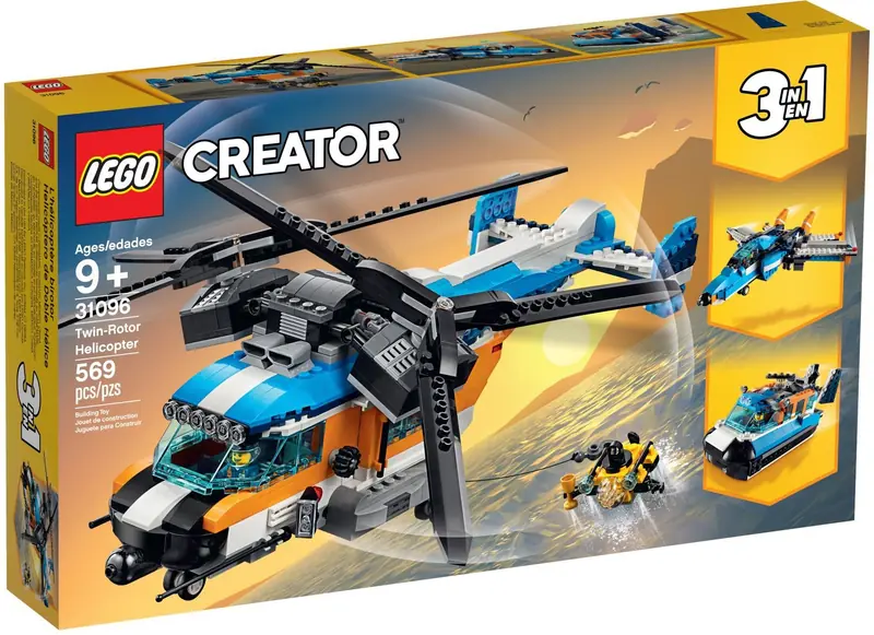 LEGO 31096 Śmigłowiec dwuwirnikowy zdjęcie 2
