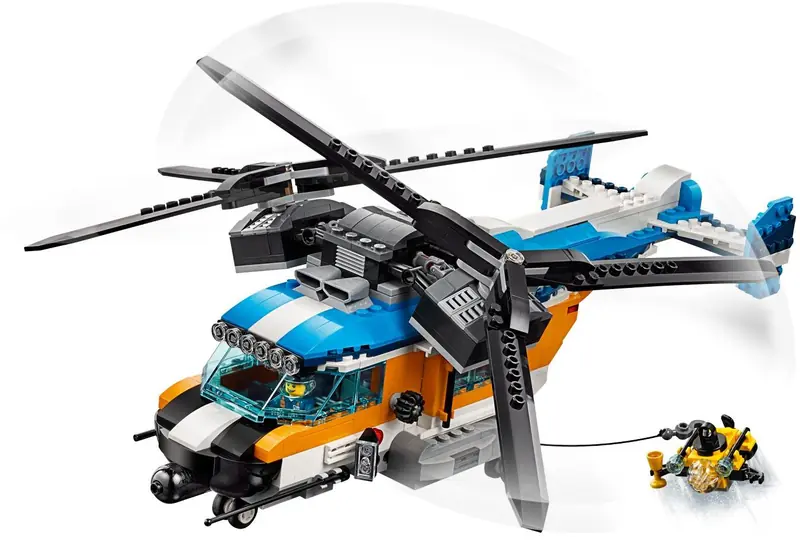 LEGO 31096 Śmigłowiec dwuwirnikowy zdjęcie 3