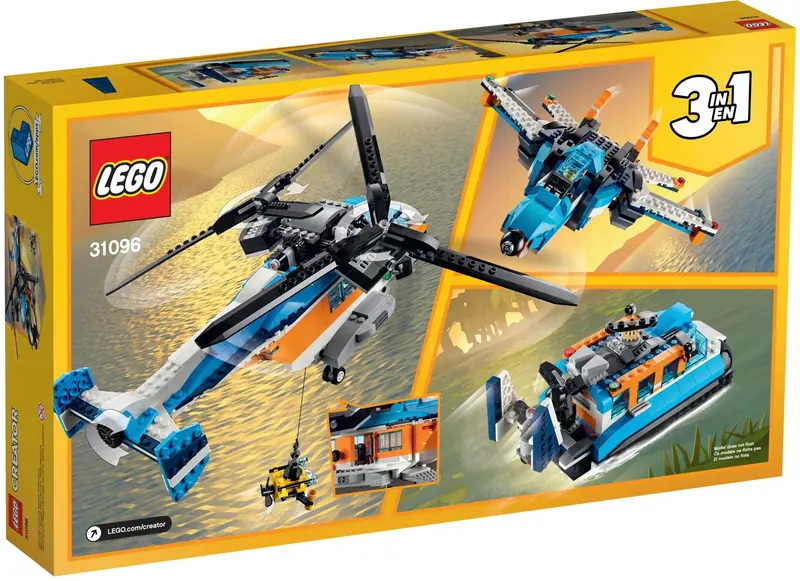 LEGO 31096 Śmigłowiec dwuwirnikowy zdjęcie 5