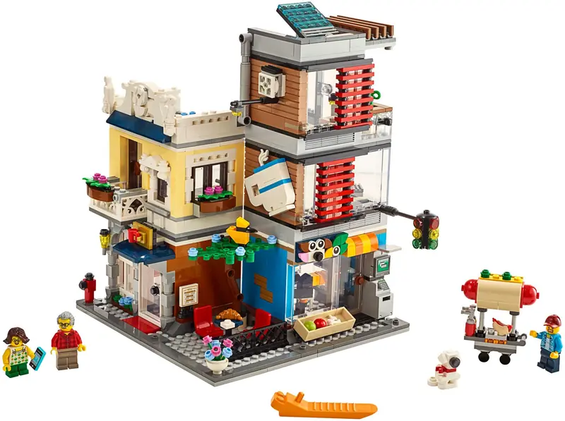 LEGO 31097 Sklep zoologiczny i kawiarenka