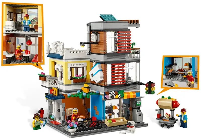 LEGO 31097 Sklep zoologiczny i kawiarenka zdjęcie 6